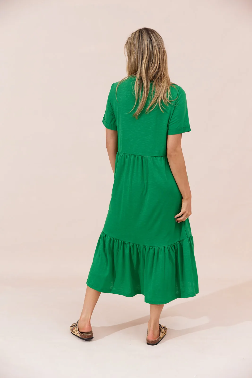 Sienna Dress - Green - Seconds