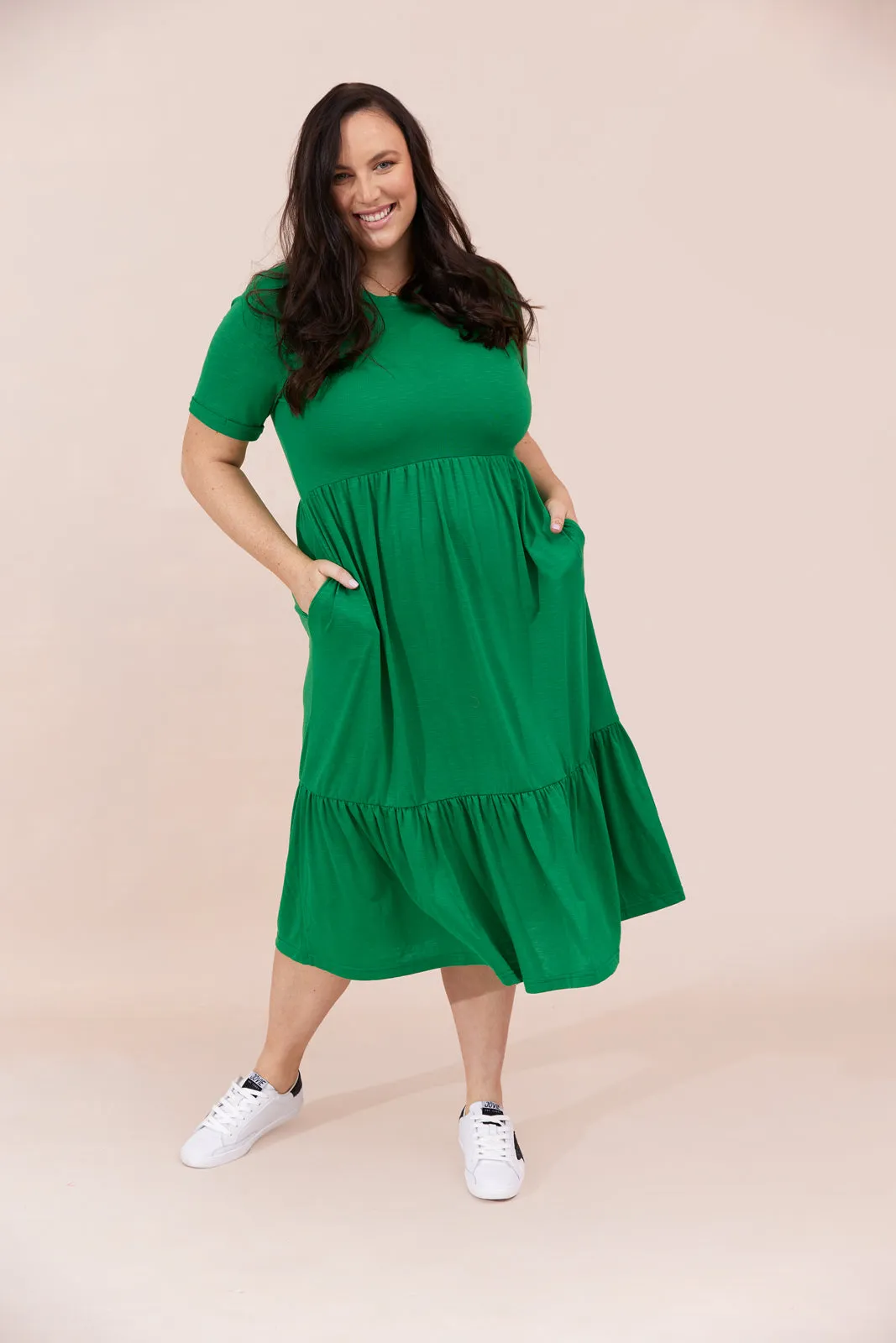 Sienna Dress - Green - Seconds