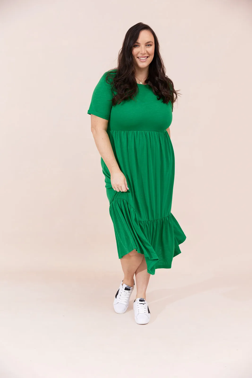 Sienna Dress - Green - Seconds