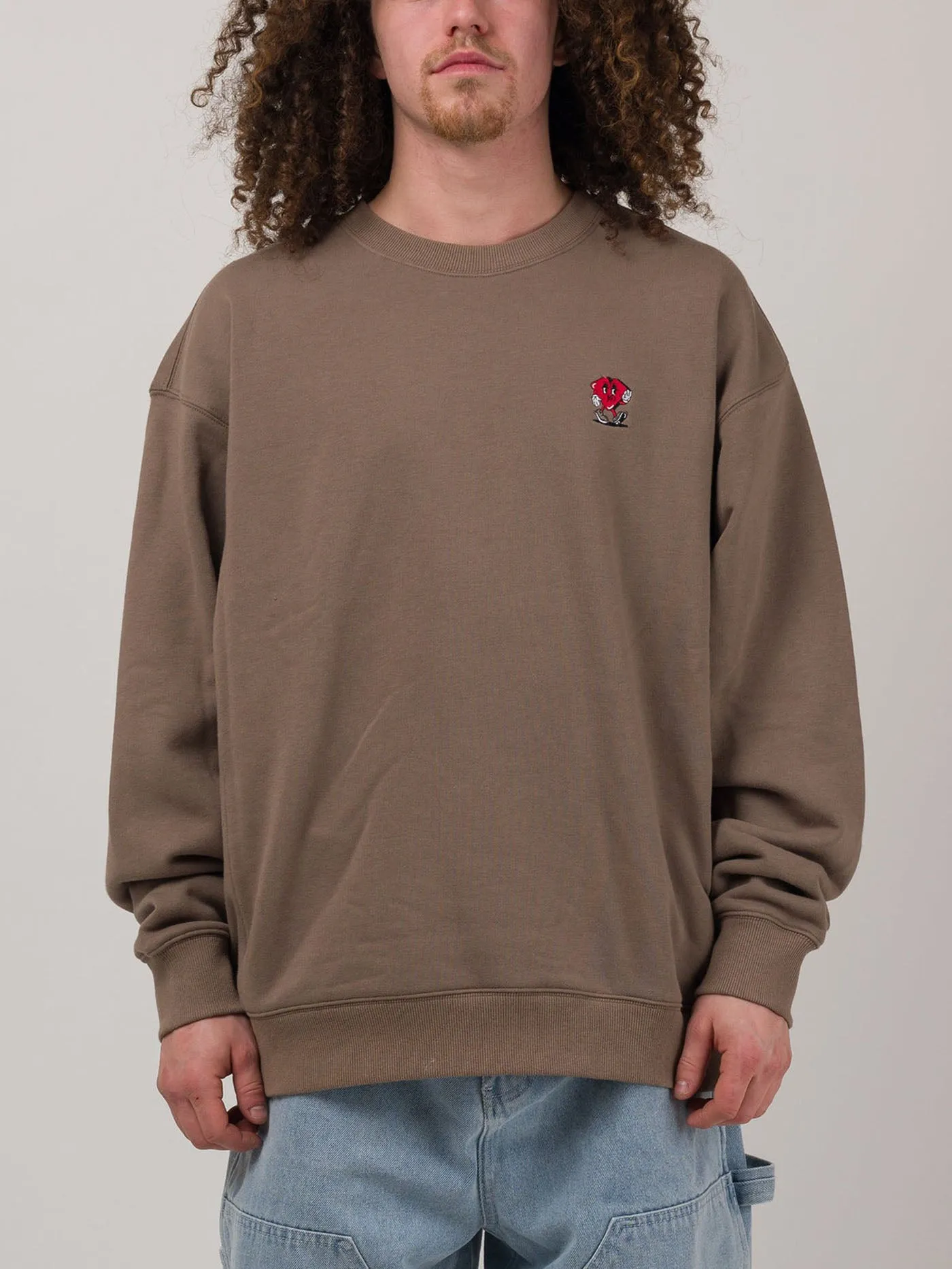 Small Heart Crewneck Sweatshirt