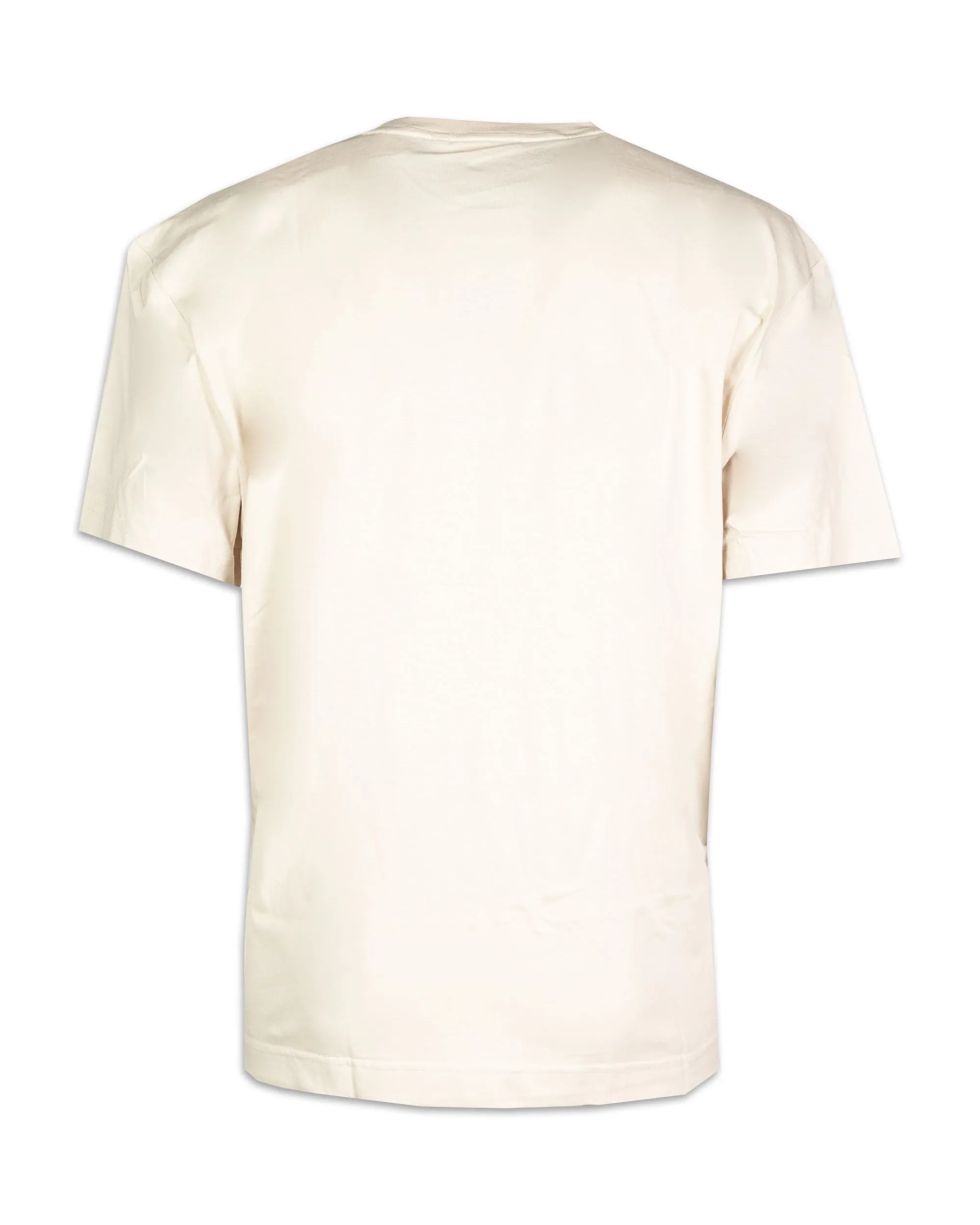 T-Shirt Uomo Calvin Klein Confort Fit Beige