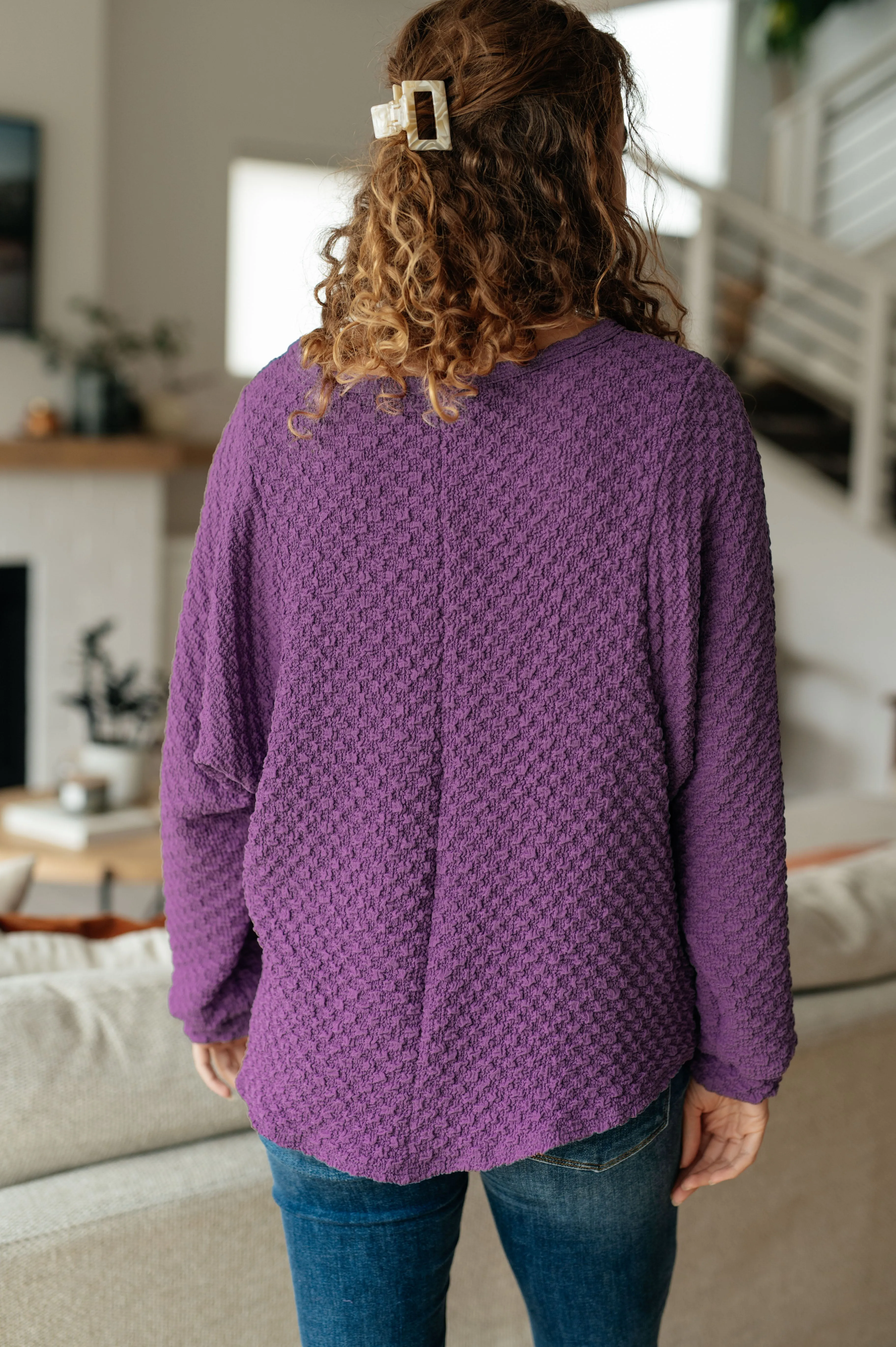 Teresa Thought It Over Textured Pullover