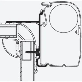 Thule Omnistor Pilote Explorateur Awning Adapter Series 5 308006