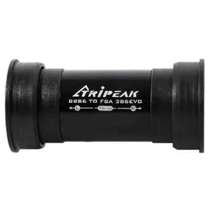 Tripeak BB86 Pressfit Bottom Bracket, FSA 386EVO (86mm)-Black