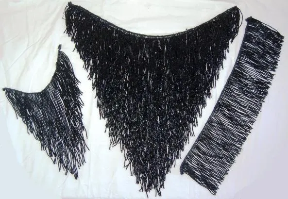 V Shape Standard Egyptian Fringe (Color Options)