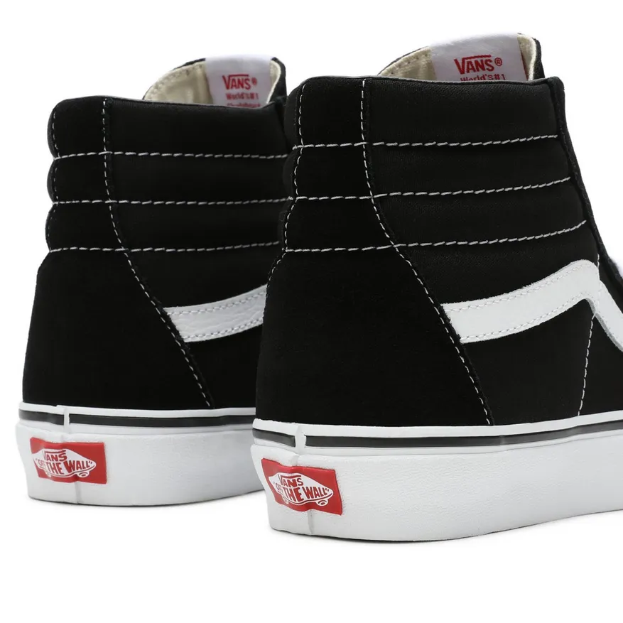 Vans shoe High sneakers for men and women in canvas and suede Sk8-Hi VN000D5IB8C black-white